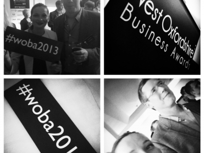 mark-making* a finalist in the West Oxfordshire Business Awards #woba2013