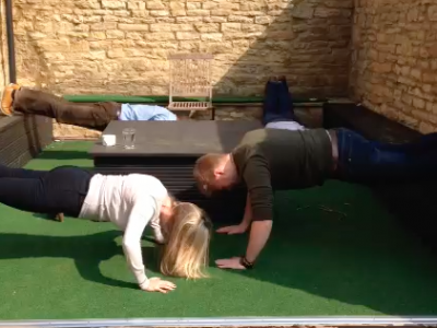 Press-up challenge