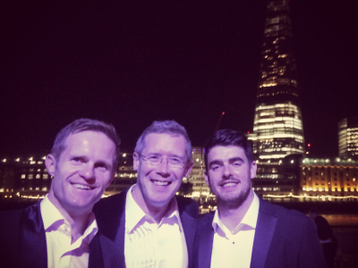 Ali, Steve and Will at Money Marketing awards