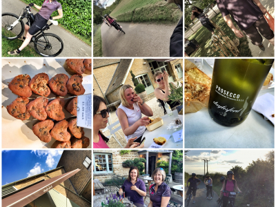 Collage: A sunny cotswolds adventure