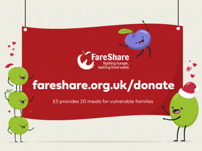 Help make it a Jolly Goody Christmas this year with FareShare